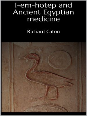 cover image of I-em-hotep and Ancient Egyptian medicine